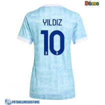 Fotballdrakt Dame Juventus Kenan Yildiz #10 Bortedrakt 2025-26 Kortermet